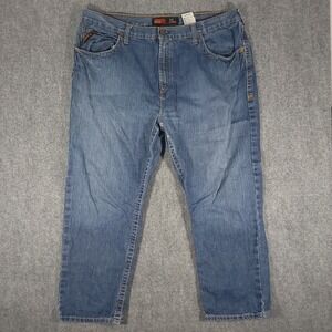 Ariat FR Jeans Mens 43x28* Blue M3 Loose Straight Flame Resistant CAT 2 | 2112